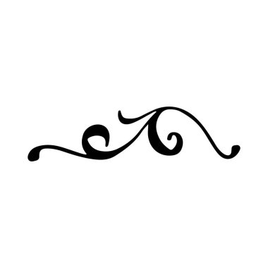 Klasik dekoratif unsur. Tasarım ve dekorasyon için el çizimi vektör çizimi. Vintage bölücüler, çerçeveler, gösteriler ve gelişmeler.