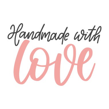 El çizimi harfler. Yazıtta küçük işletme yazıyor. Tebrik kartları, posterler, tişörtler, afişler, davetiyeler için mükemmel bir tasarım..