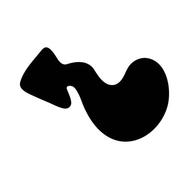 Ok ve İmleç işareti ve sembol. Beyaz arka planda izole edilmiş basit oklar. Ok işareti simgeleri.