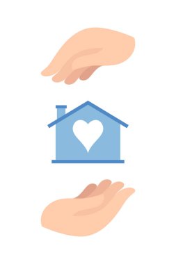 Profesyonel hayır kurumu ve vakfın logosu. Bağış ve Bağış Simgeleri. Modern yaratıcı topluluk logosu. Toplum logosu şablonu. Kar amacı gütmeyen organizasyon logo şablonu