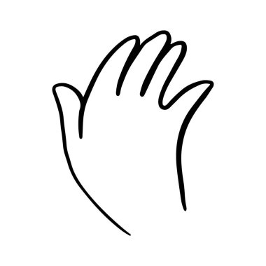 Çocuklar El Hareketi İşareti ve Sembol. El Hareketleri Özeti 