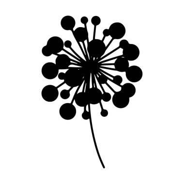 Karahindiba Ana Hattı Clipart Tasarımı