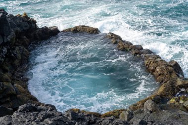 Brimketill Troll Pool - Reykjanes Peninsula, Iceland clipart