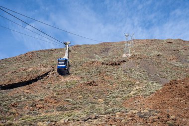 Mount Teide teleferik Volcano kadar gidiyor