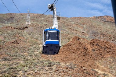 Mount Teide teleferik Volcano kadar gidiyor