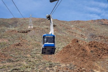 Mount Teide teleferik Volcano kadar gidiyor