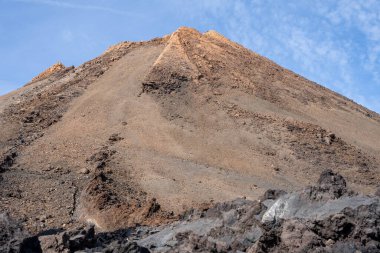 Teide Dağı 'nın Mirador del Teide, Teide Ulusal Parkı, Tenerife, Kanarya Adaları, İspanya manzarası