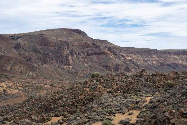 manzara Teide Milli Parkı, Tenerife, Kanarya Adaları, İspanya