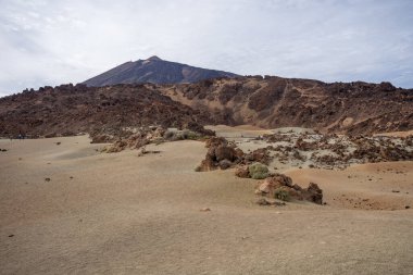 Minas de San Jose Çölü Teide Ulusal Parkı Tenerife, İspanya