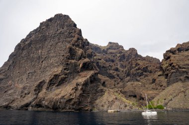 Acantilados de Los Gigantes (Devlerin Kayalıkları) Tenerife, Kanarya Adaları, İspanya