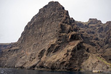 Acantilados de Los Gigantes (Devlerin Kayalıkları) Tenerife, Kanarya Adaları, İspanya