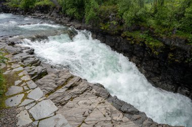 Abisko Nehri Kanyonu Abisko Ulusal Parkı, İsveç