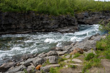 Abisko Nehri Kanyonu Abisko Ulusal Parkı, İsveç