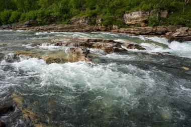 Abisko Nehri Kanyonu Abisko Ulusal Parkı, İsveç