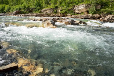 Abisko Nehri Kanyonu Abisko Ulusal Parkı, İsveç