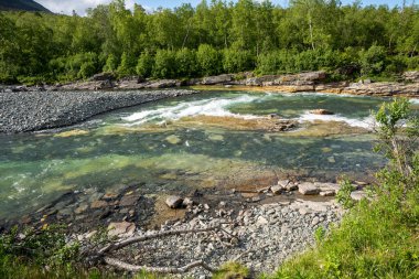 Abisko Nehri Kanyonu Abisko Ulusal Parkı, İsveç