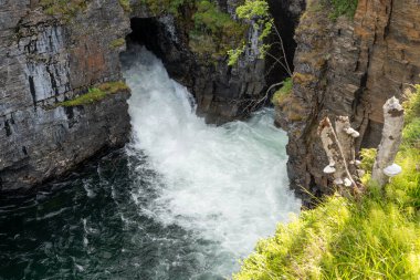 Abisko Nehri Kanyonu Abisko Ulusal Parkı, İsveç