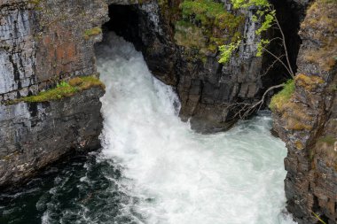 Abisko Nehri Kanyonu Abisko Ulusal Parkı, İsveç