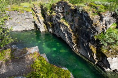 Abisko Nehri Kanyonu Abisko Ulusal Parkı, İsveç