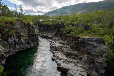 Abisko Nehri Kanyonu Abisko Ulusal Parkı, İsveç