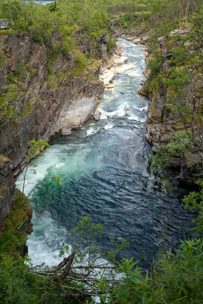 Abisko Nehri Kanyonu Abisko Ulusal Parkı, İsveç