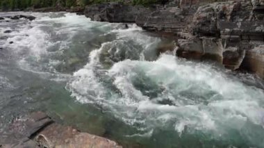 Abisko Nehri Kanyonu Abisko Ulusal Parkı, İsveç