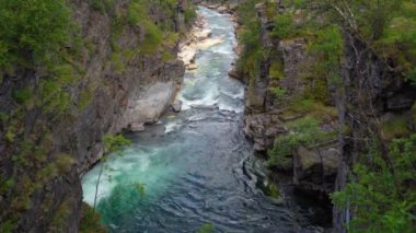 Abisko Nehri Kanyonu Abisko Ulusal Parkı, İsveç