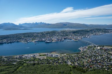 Tromso, Norveç 'e Storsteinen bakış açısından bak