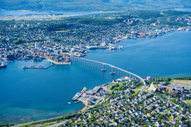 Tromso, Norveç 'e Storsteinen bakış açısından bak