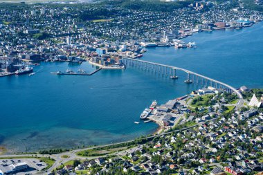 Tromso, Norveç 'e Storsteinen bakış açısından bak