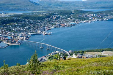 Tromso, Norveç 'e Storsteinen bakış açısından bak