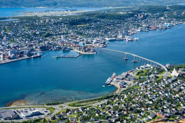 Tromso, Norveç 'e Storsteinen bakış açısından bak