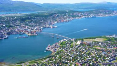 Tromso, Norveç 'e Storsteinen bakış açısından bak