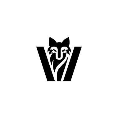 Wilderness Wolf Within the W.This Logo Combines The Bold 