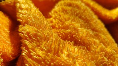 Premium sarı kadife kumaş. Ultra yumuşak ve rahat. Rahatlatıcı tekstil yaratmak için mükemmel..