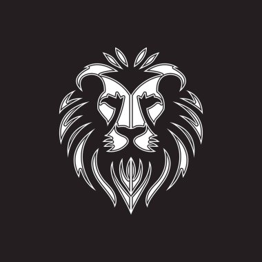 Canlı Gökkuşağı Aslan Başı Tasarımı