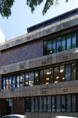 October 2022. Modern architecture in the centre of Santa Cruz de Tenerife.