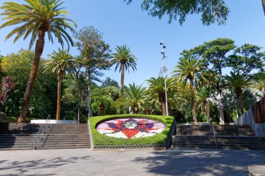 October 2022. Parque Garcia Sanabria in Santa Cruz de Tenerife, Spain clipart