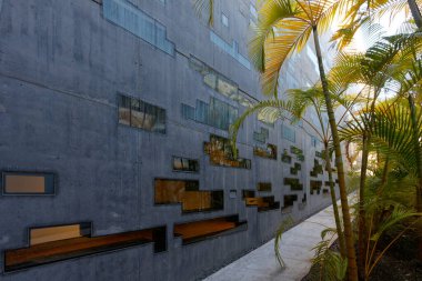 Ekim 2022. Tenerife Espacio de las Artes Yazan Herzog & De Meuron, Santa Cruz de Tenerife.