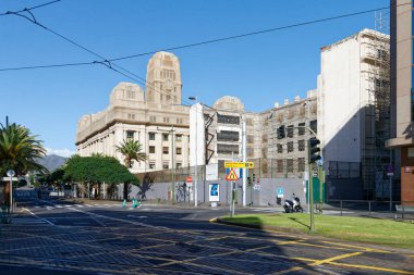 Ekim 2022. Santa Criz de Tenerife şehir merkezinde. Yerel hükümet binası.