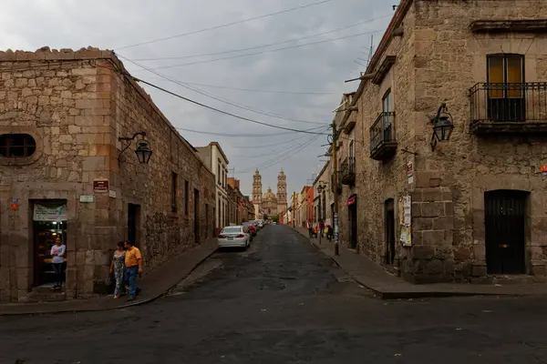 Michoacan Tarihi Morelia Kasabası Meksika Mayıs 2017 Telifsiz Stok Imajlar