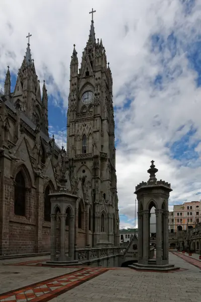 Basilica Voto Nacional Quito Ecuador Mei 2019 — Stockfoto