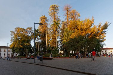 Popayan, Cauca, Kolombiya. Mayıs 2019. UnESCO Dünya Mirası Sitesi.