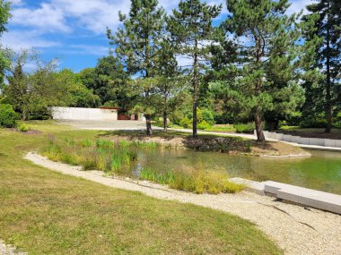 Chorzw, Polonya 'daki Park Slaski' deki (Silesia Park) Japon bahçesinin modern enkarnasyonu