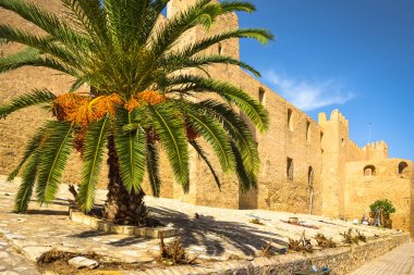 Sousse, Tunus 'taki Kasbah savunma duvarları..