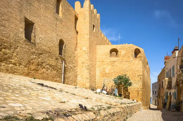 Sousse, Tunus 'taki Kasbah savunma duvarları..