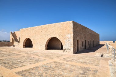 Borj El Kebir, 16. yüzyıl Osmanlı kalesi, Mahdia, Tunus.