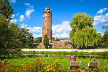 Brodnica 'daki Töton Şatosu' nun kalıntıları, Kuyavian-Pomeranya Voyvoda, Polonya.