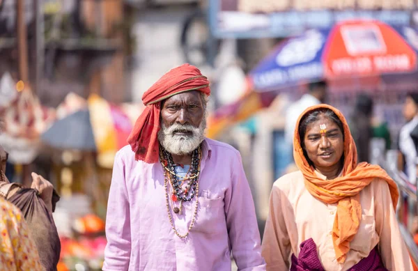 Rishikesch Uttarakhand Indien Oktober 2022 Heiliges Rishikesch Porträt Eines Nicht — Stockfoto