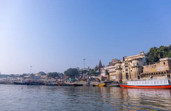Varanasi Uttar Pradesh Hindistan Kasım 2022 Antik Binanın Mimarisi Tarihi — Stok fotoğraf